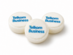 Custom printed candy with business logo by Yimmy’s Custom Candy