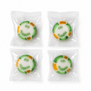 Eid Mubarak sweets in apple flavour