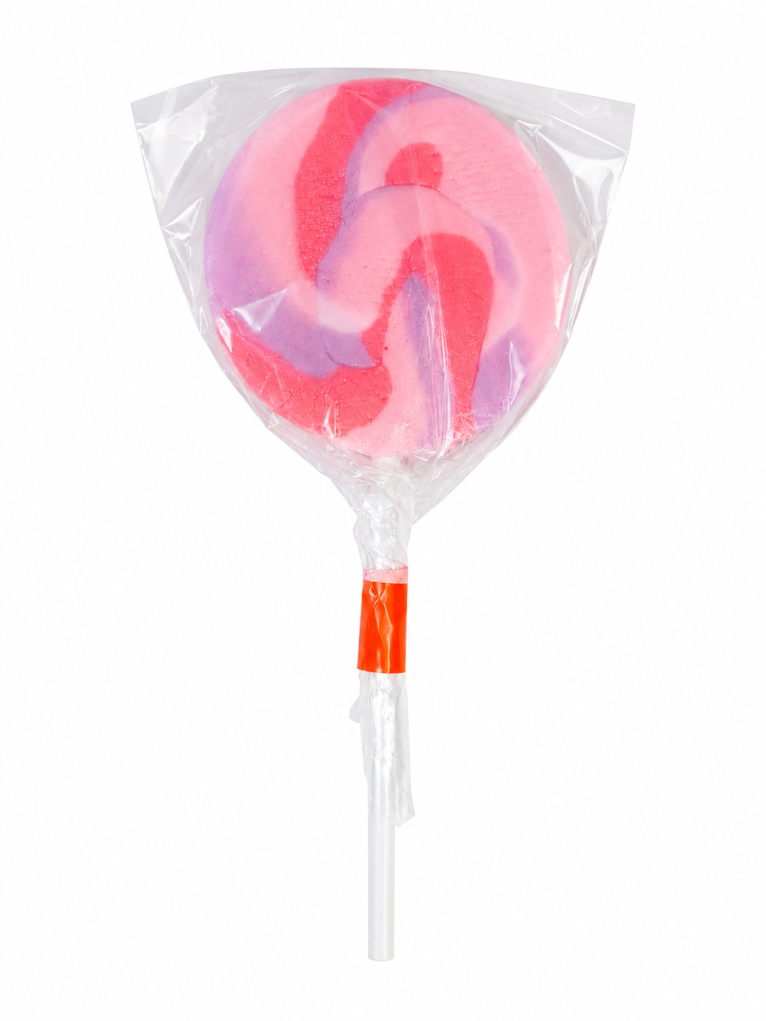 vanilla_raspberry_lollipops_yimmys_candy Vanilla raspberry swirly lollipops in pink tones